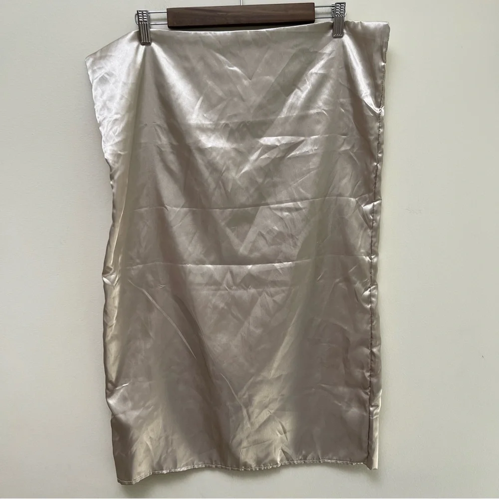 Set of Satin Beige Pillowcases